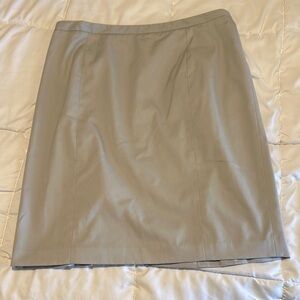Classic Tan Pencil Skirt